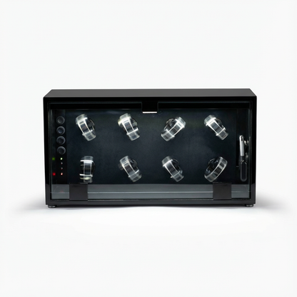 高級日本製ワインディングマシーン『新シリーズ』ASTRA CUSTOM 時計８本巻き用［標準仕様モデル］