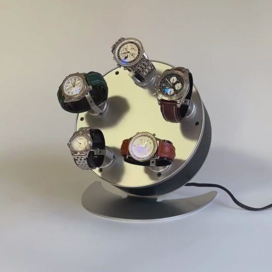 T'z Products日本製ワインディングマシーンORIGINシリーズ時計５本巻き用の動画