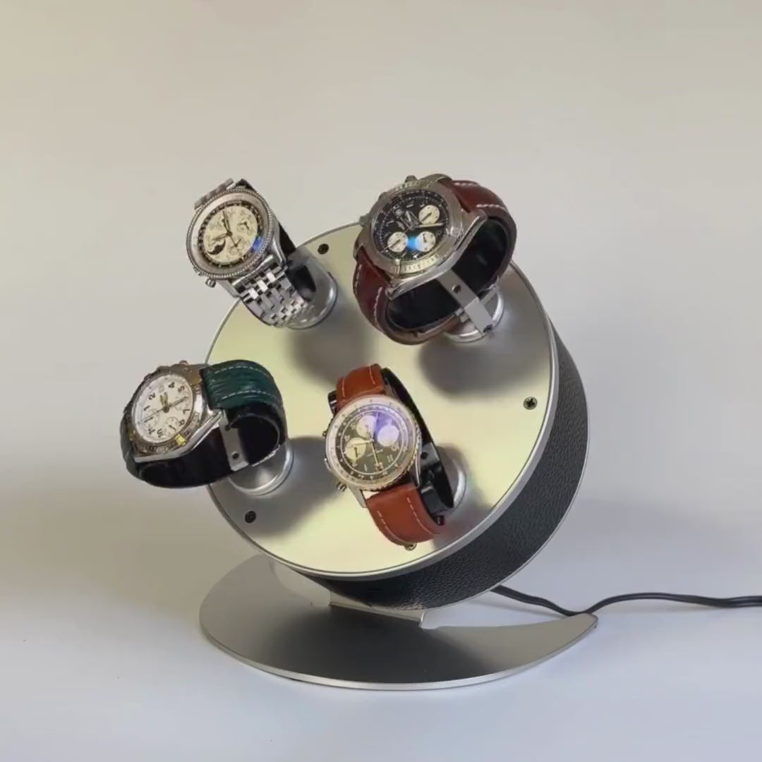 T'z Products日本製ワインディングマシーンORIGINシリーズ時計４本巻き用の動画